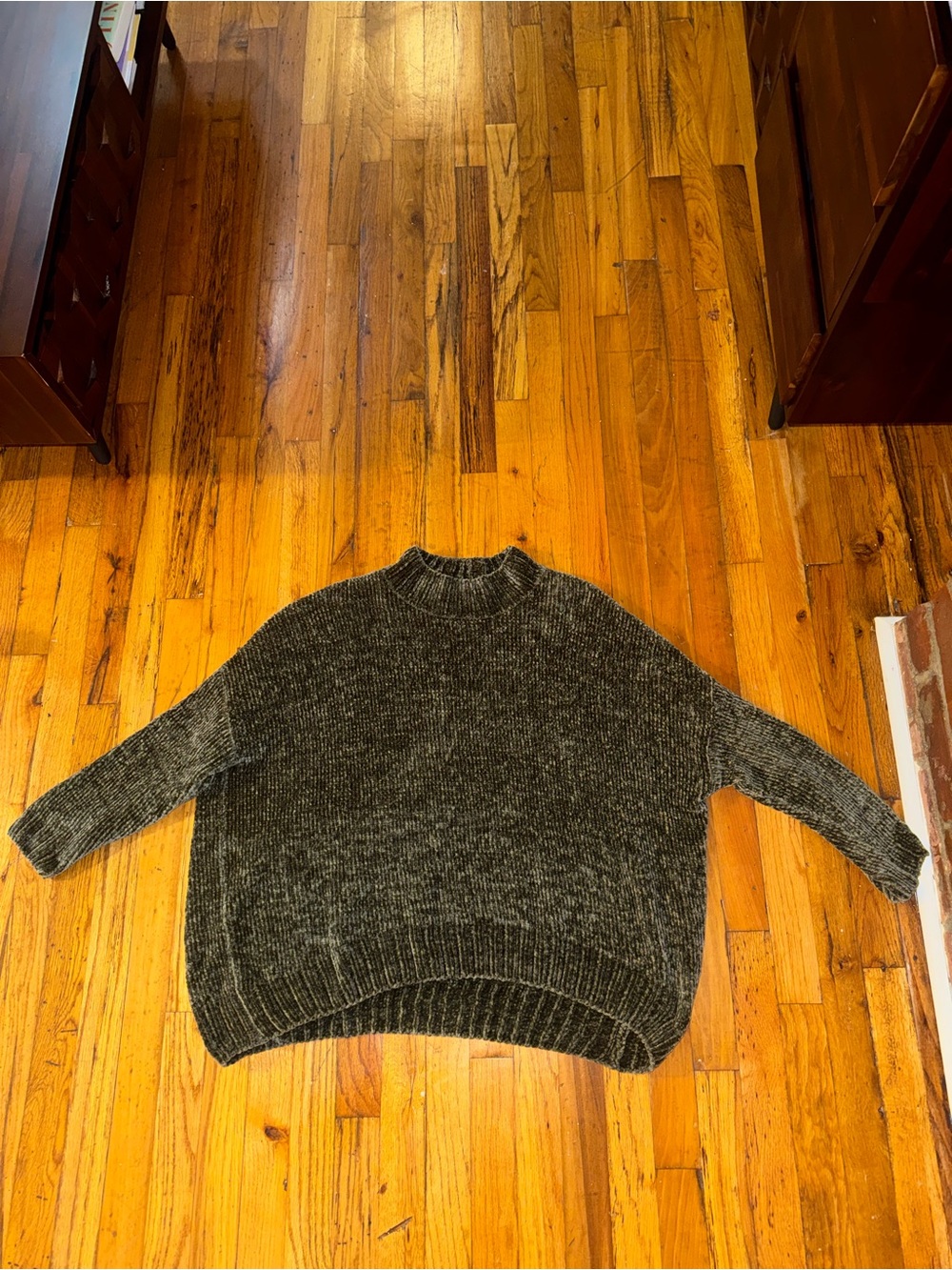World Market Relax-Fit Ribbed Sweater - One Size Fits All (Oversized Look)
